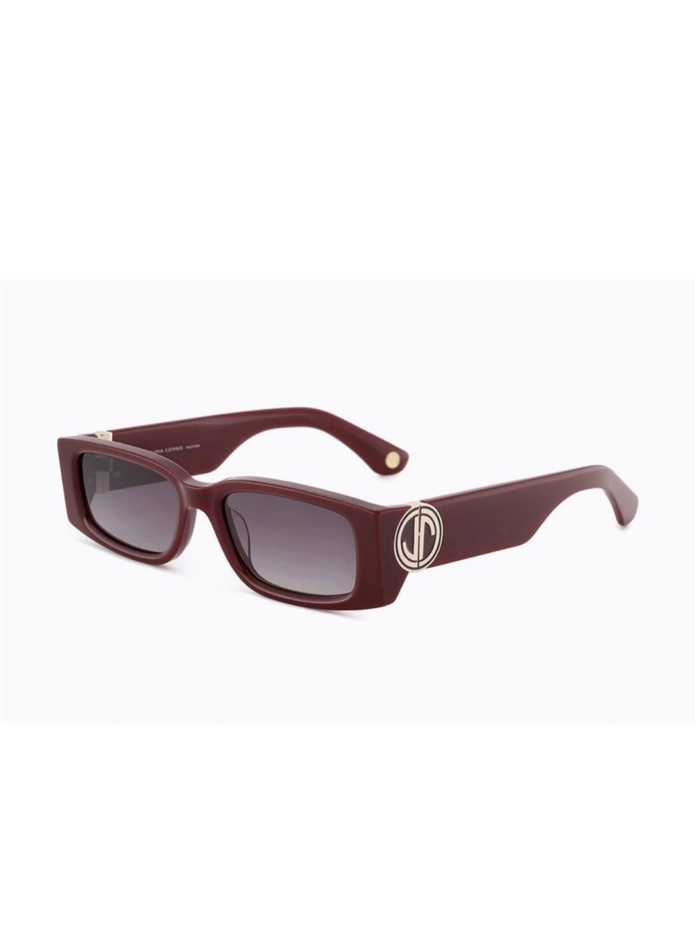 Carolina Lemke Berlin Eyewear - Panny, Solid Burgundy CL9603-02